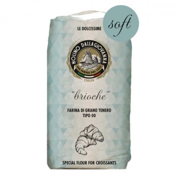 "DALLAGIOVANNA" FARINA LE DOLCISSIME 00 BRIOCHE SOFT KG 25